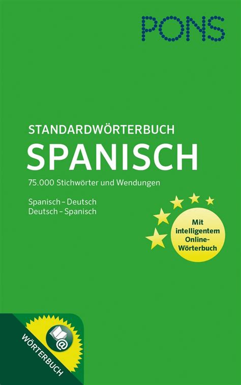 pons spanisch deutsch|ONLINE